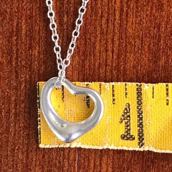 Tiffany’s style open heart necklace - Picture 6 of 6